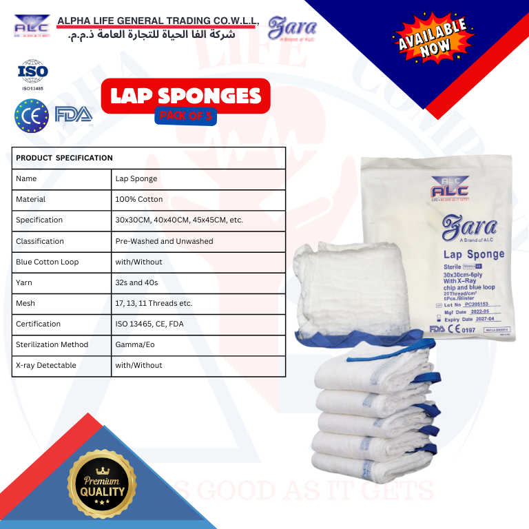Lap Sponges